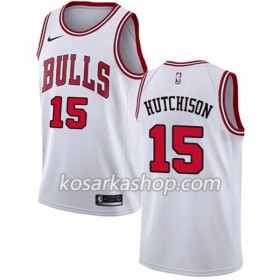 Dres Chicago Bulls Chandler Hutchison 15 Nike Bijela Swingman